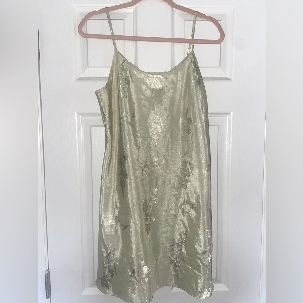 Valerie Steven’s slip dress